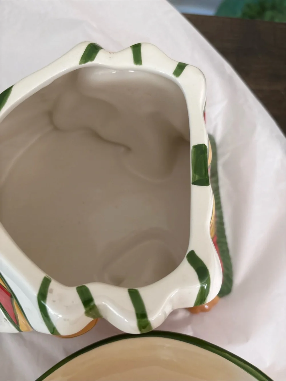 Vintage IAY CHIHUAHUA! COOKIE JAR 1999 Clay Art new without box